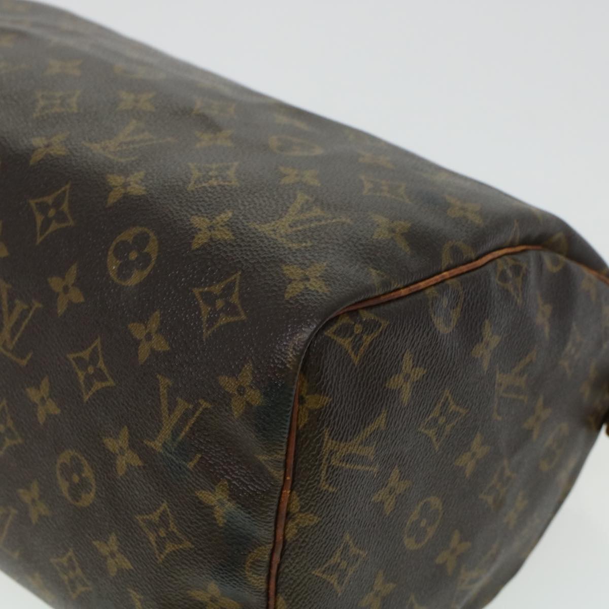 LOUIS VUITTON Monogram Speedy 30 Hand Bag M41526 LV Auth th3663