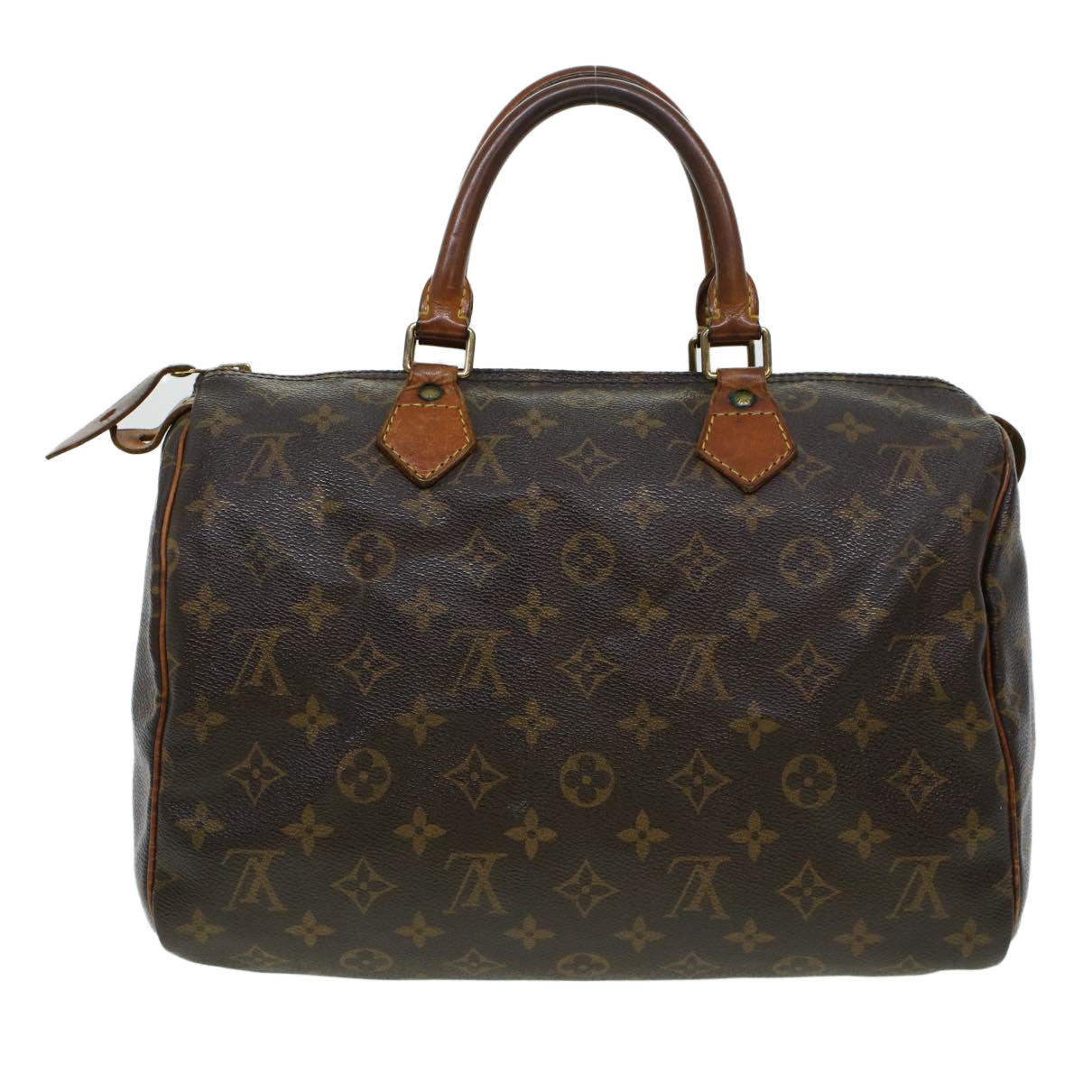 LOUIS VUITTON Monogram Speedy 30 Hand Bag M41526 LV Auth th3663