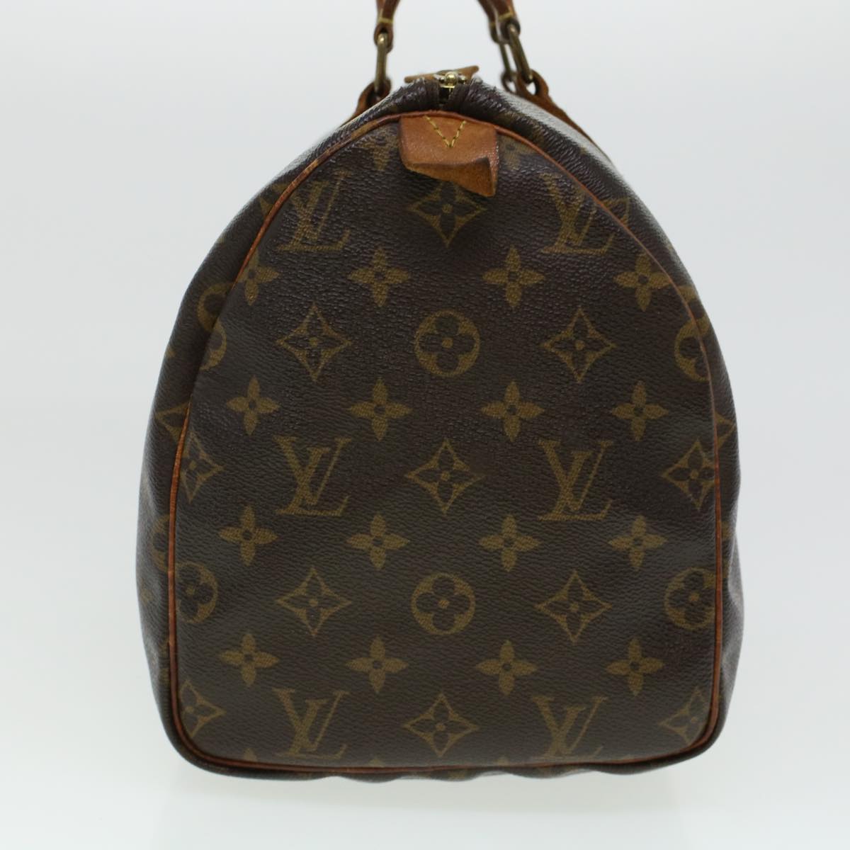 LOUIS VUITTON Monogram Speedy 30 Hand Bag M41526 LV Auth th3663