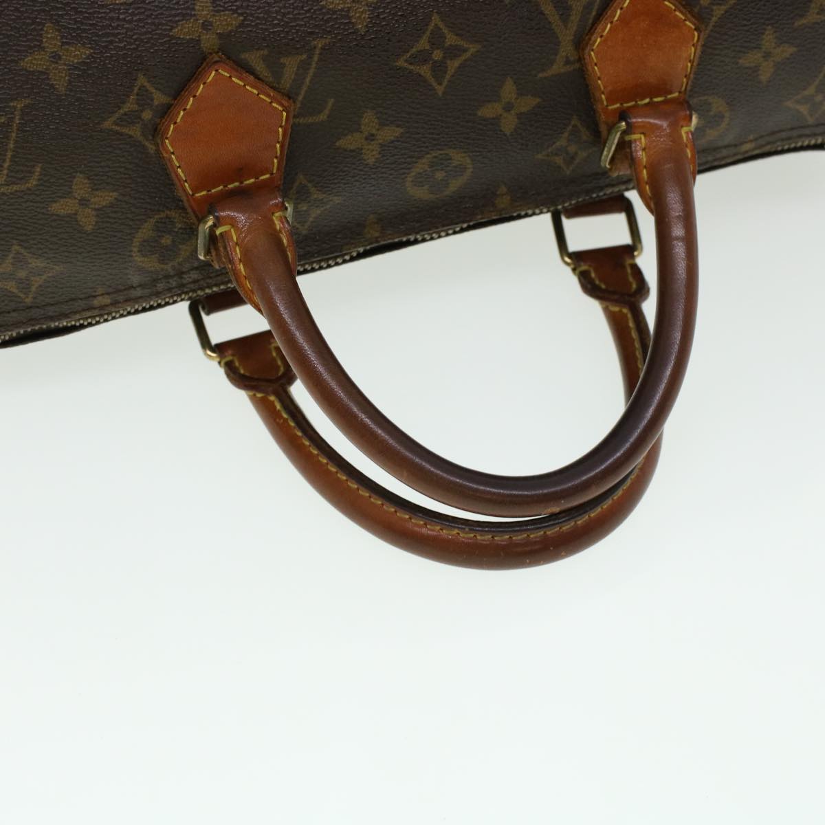 LOUIS VUITTON Monogram Speedy 30 Hand Bag M41526 LV Auth th3663