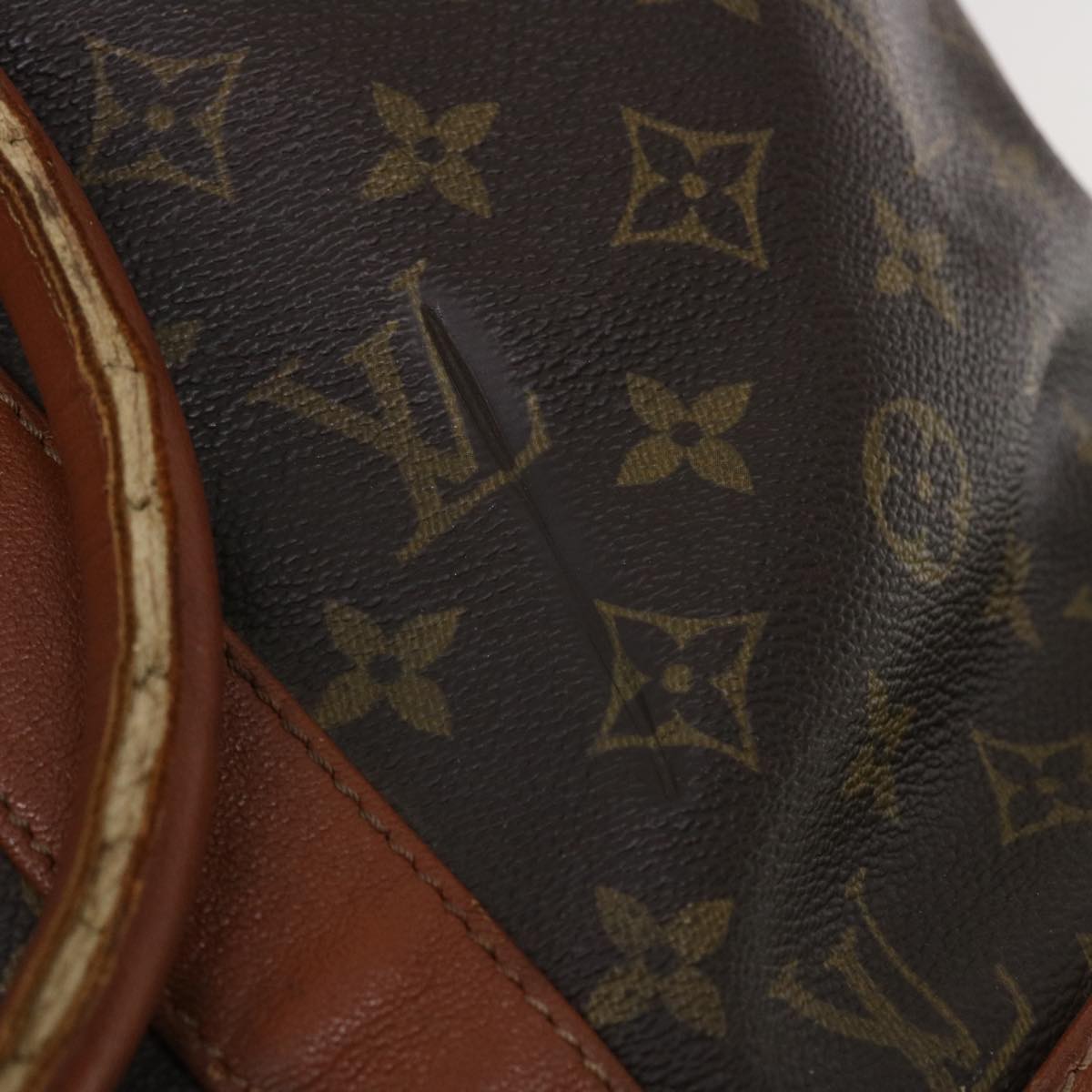 LOUIS VUITTON Monogram Sac Weekend PM Hand Bag M42425 LV Auth th3670