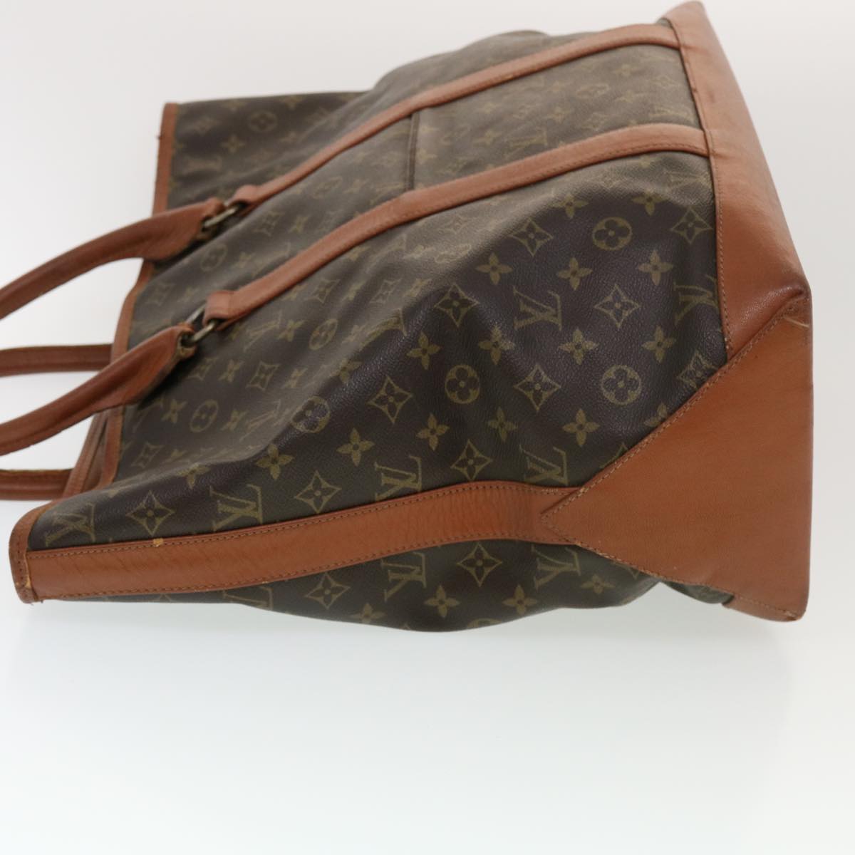 LOUIS VUITTON Monogram Sac Weekend PM Hand Bag M42425 LV Auth th3670