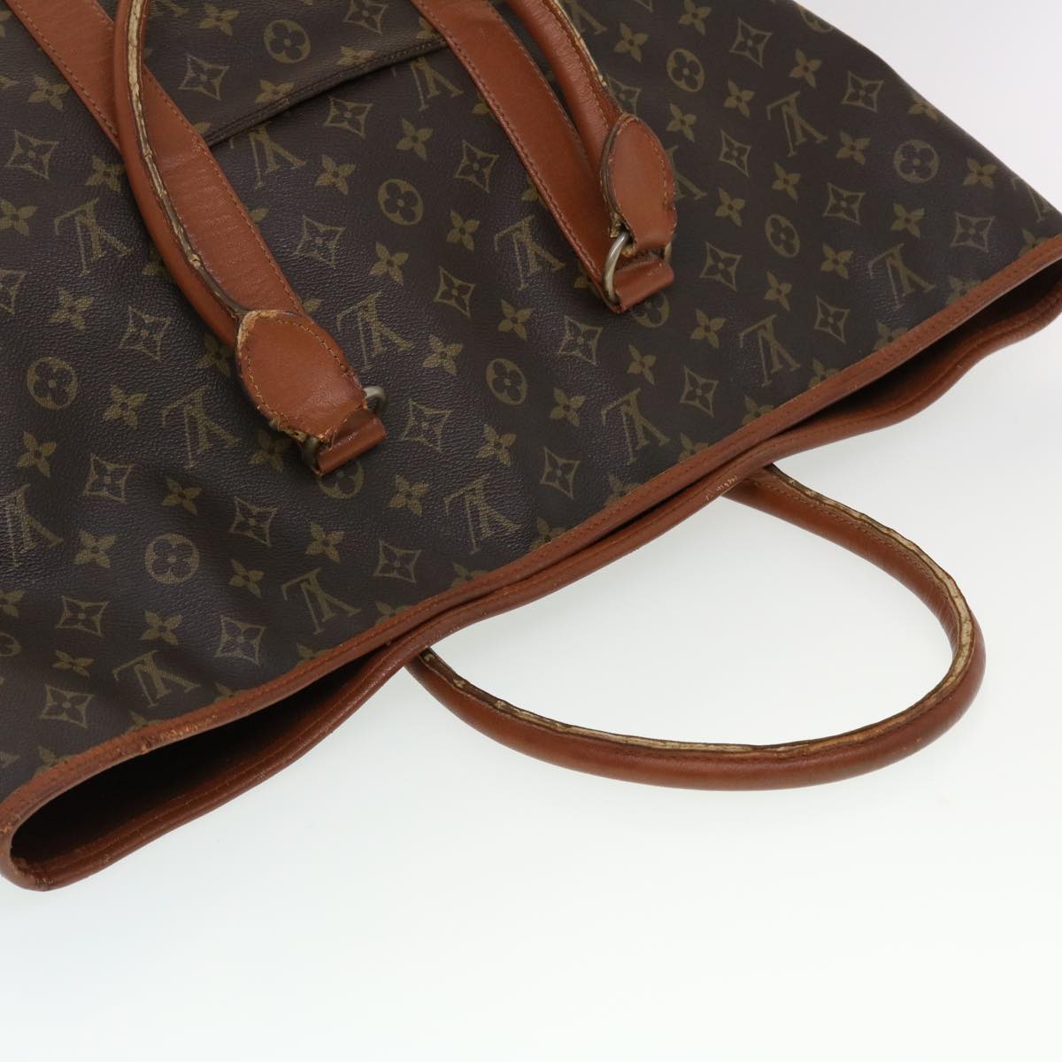 LOUIS VUITTON Monogram Sac Weekend PM Hand Bag M42425 LV Auth th3670