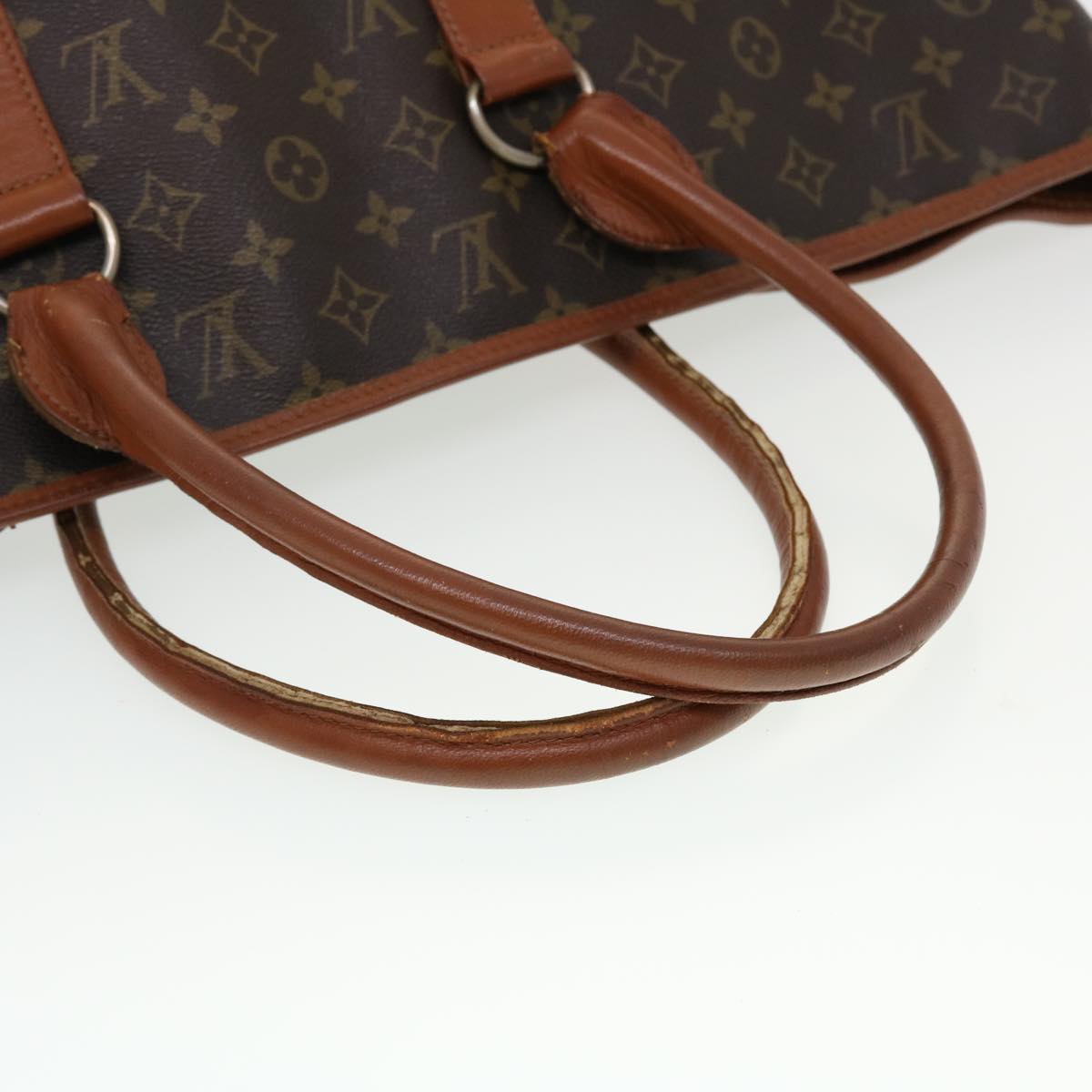 LOUIS VUITTON Monogram Sac Weekend PM Hand Bag M42425 LV Auth th3670