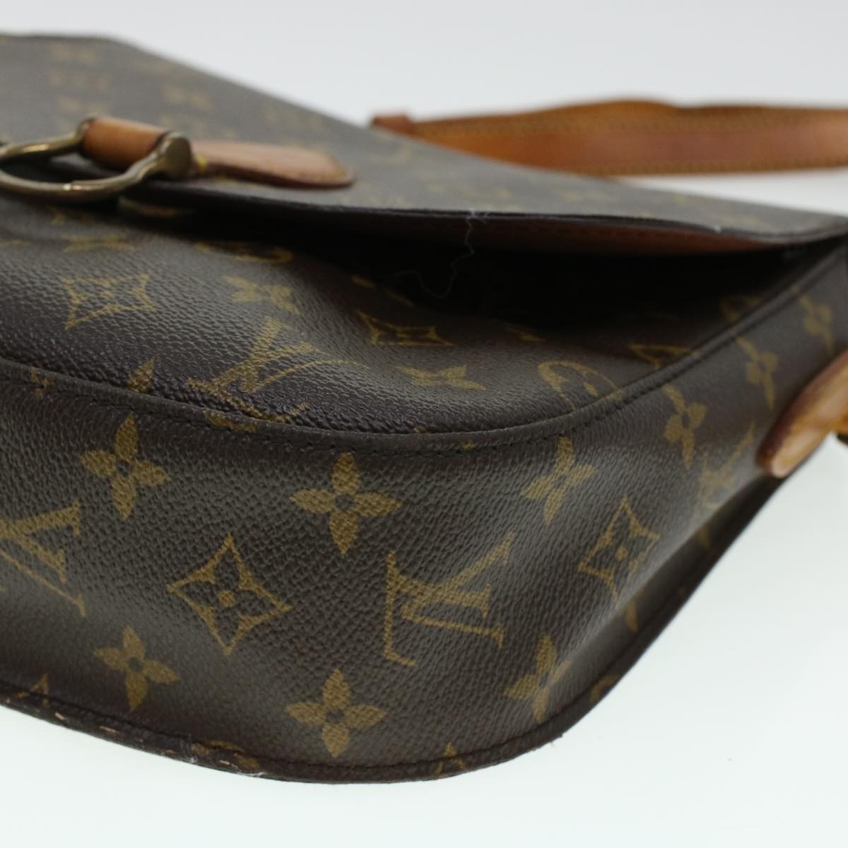 LOUIS VUITTON Monogram Saint Cloud GM Shoulder Bag M51242 LV Auth th3674