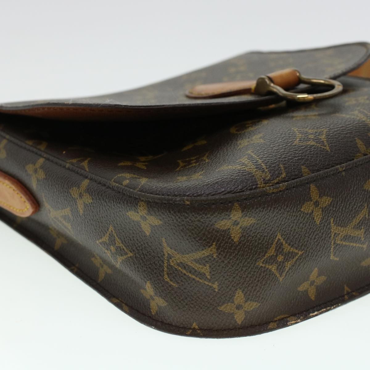 LOUIS VUITTON Monogram Saint Cloud GM Shoulder Bag M51242 LV Auth th3674