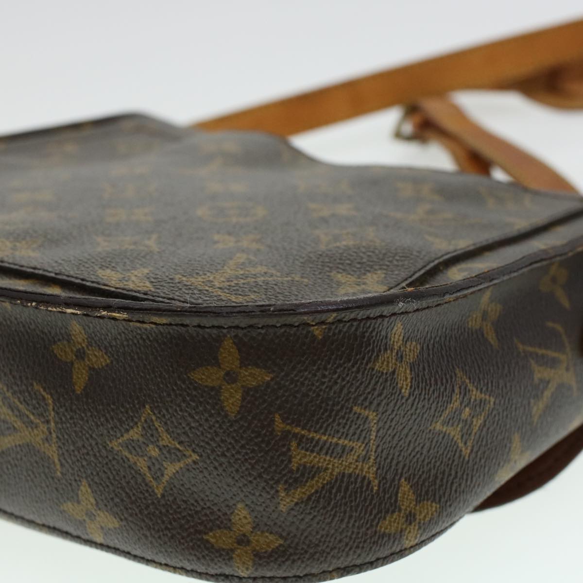 LOUIS VUITTON Monogram Saint Cloud GM Shoulder Bag M51242 LV Auth th3674