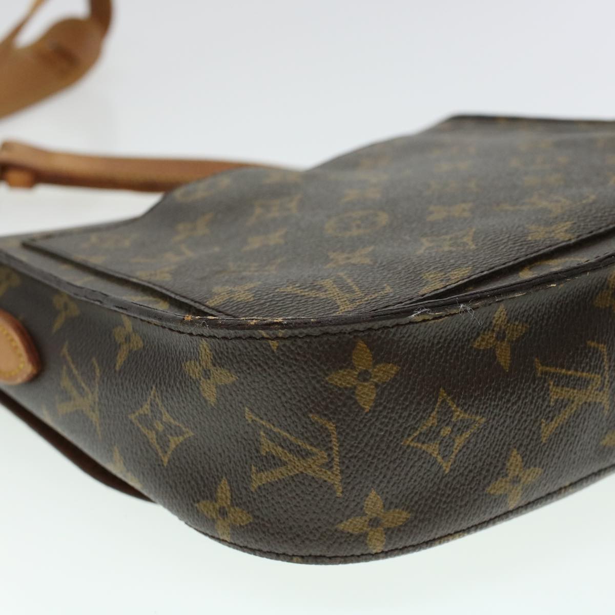 LOUIS VUITTON Monogram Saint Cloud GM Shoulder Bag M51242 LV Auth th3674