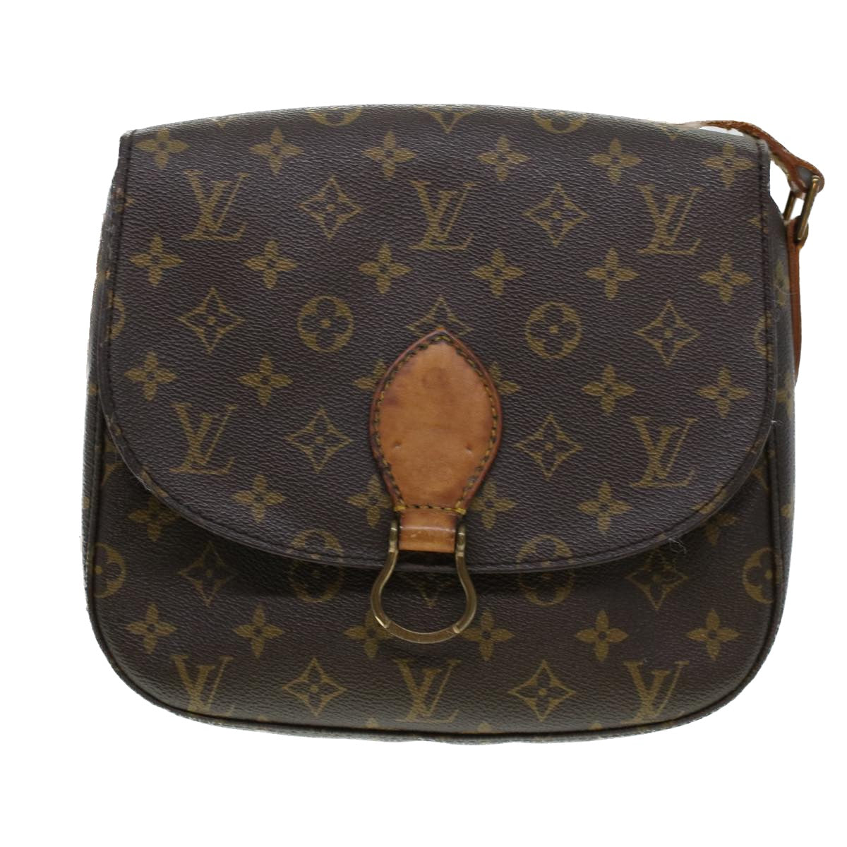 LOUIS VUITTON Monogram Saint Cloud GM Shoulder Bag M51242 LV Auth th3674