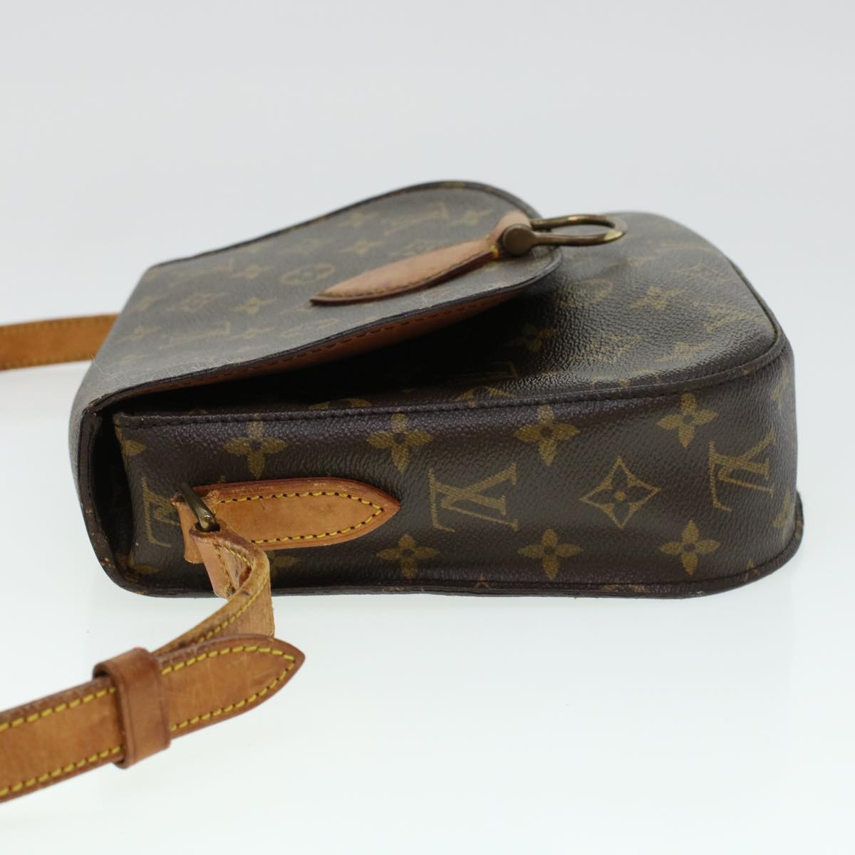 LOUIS VUITTON Monogram Saint Cloud GM Shoulder Bag M51242 LV Auth th3674