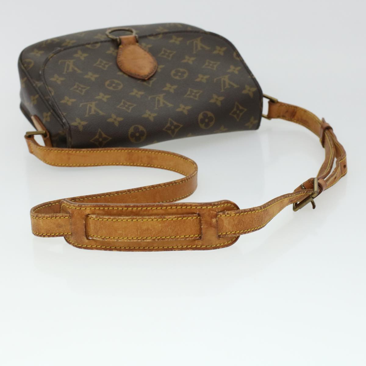 LOUIS VUITTON Monogram Saint Cloud GM Shoulder Bag M51242 LV Auth th3674