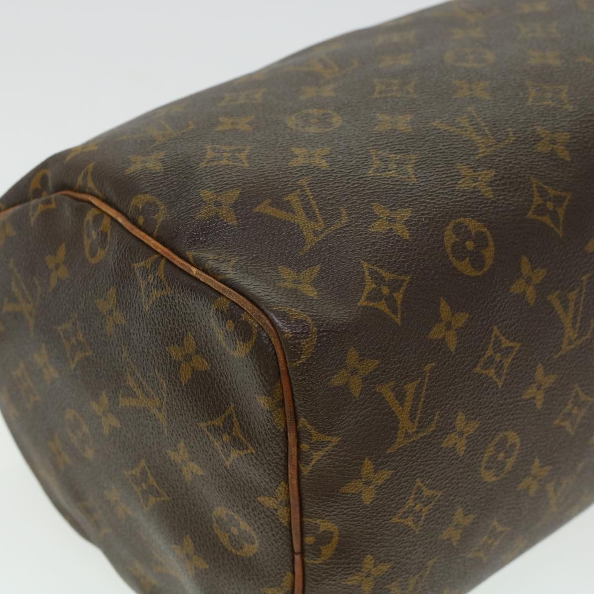 LOUIS VUITTON Monogram Speedy 30 Hand Bag M41526 LV Auth th3685