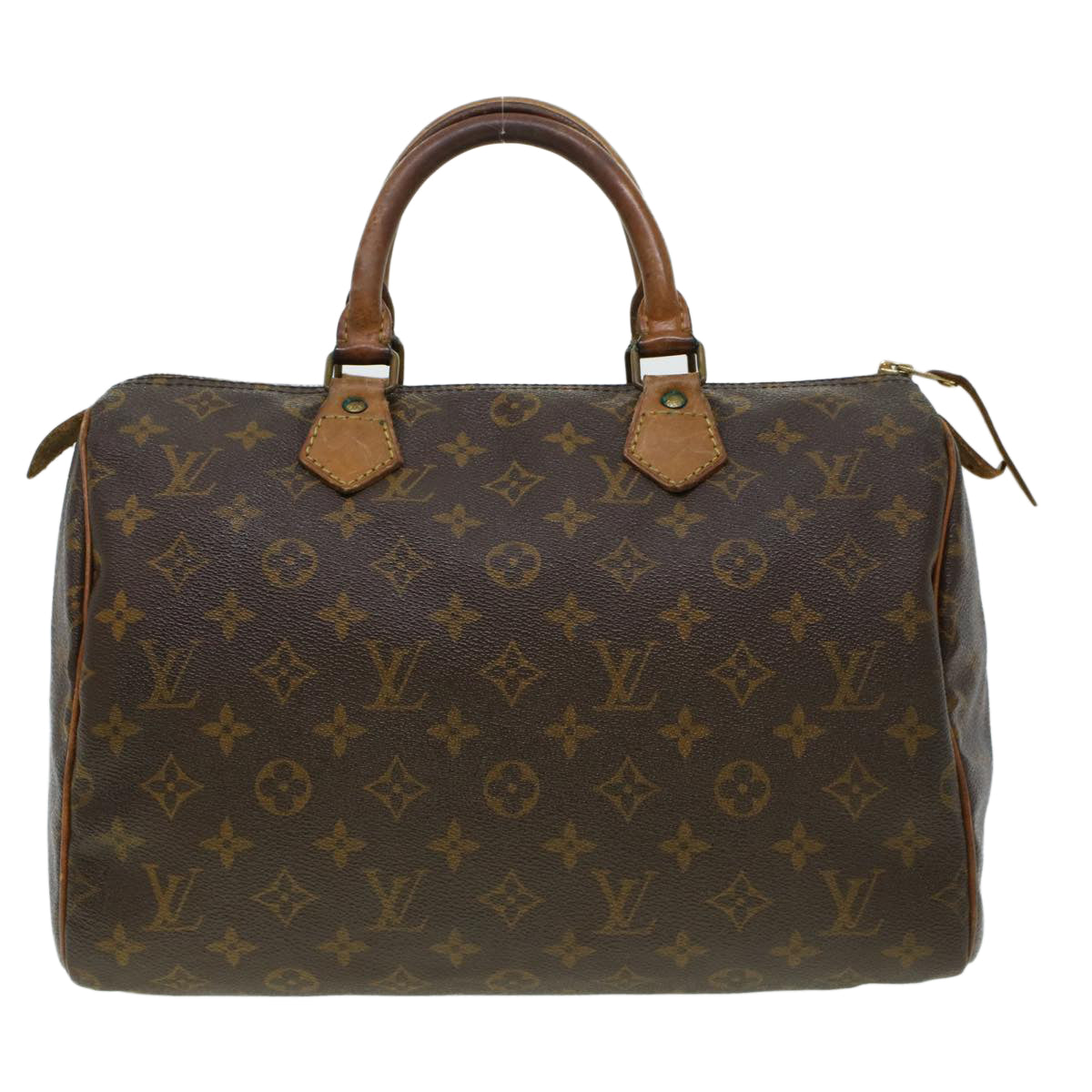 LOUIS VUITTON Monogram Speedy 30 Hand Bag M41526 LV Auth th3685