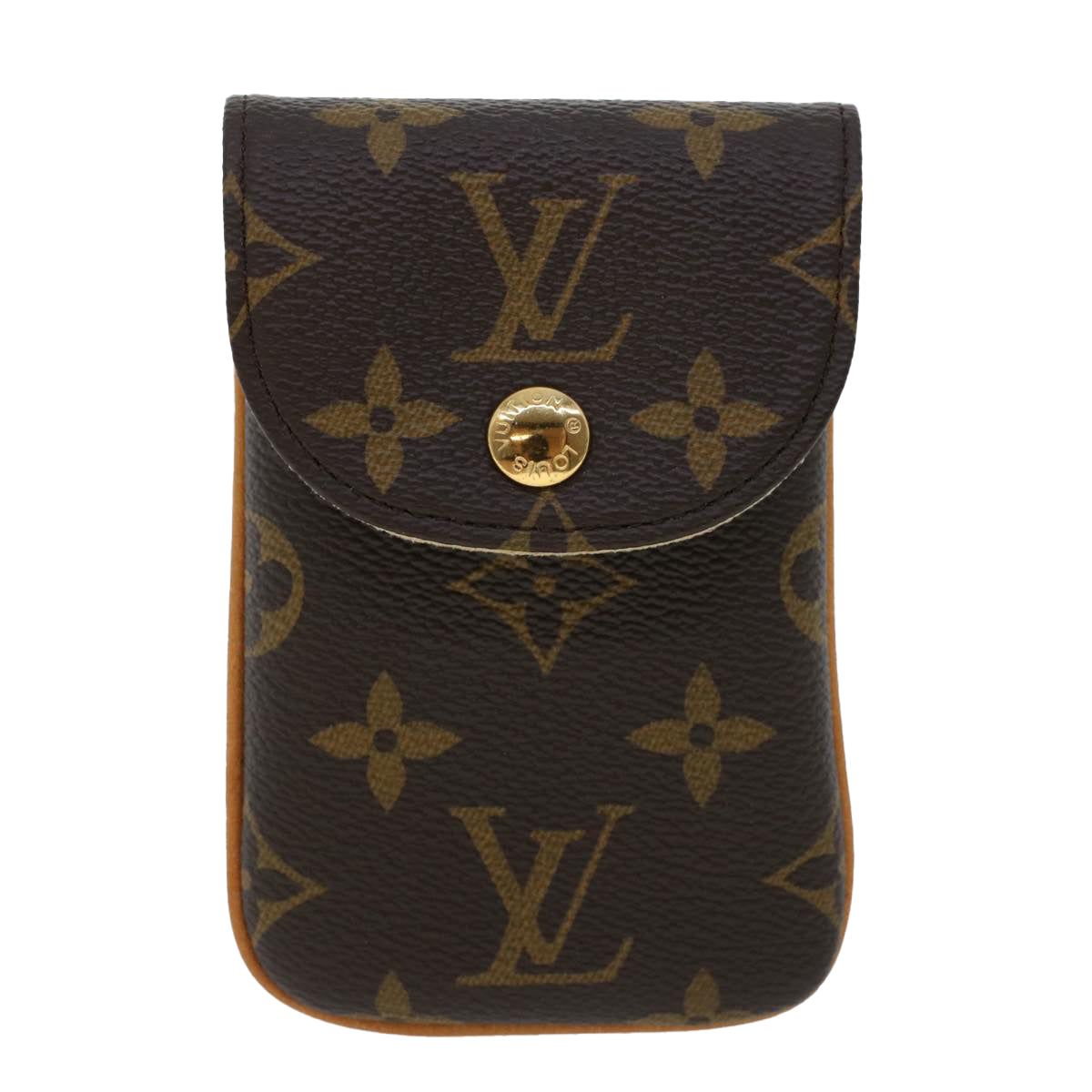 LOUIS VUITTON Monogram Etui Telephonne MM Cell Phone Case M66546 LV Auth th3708