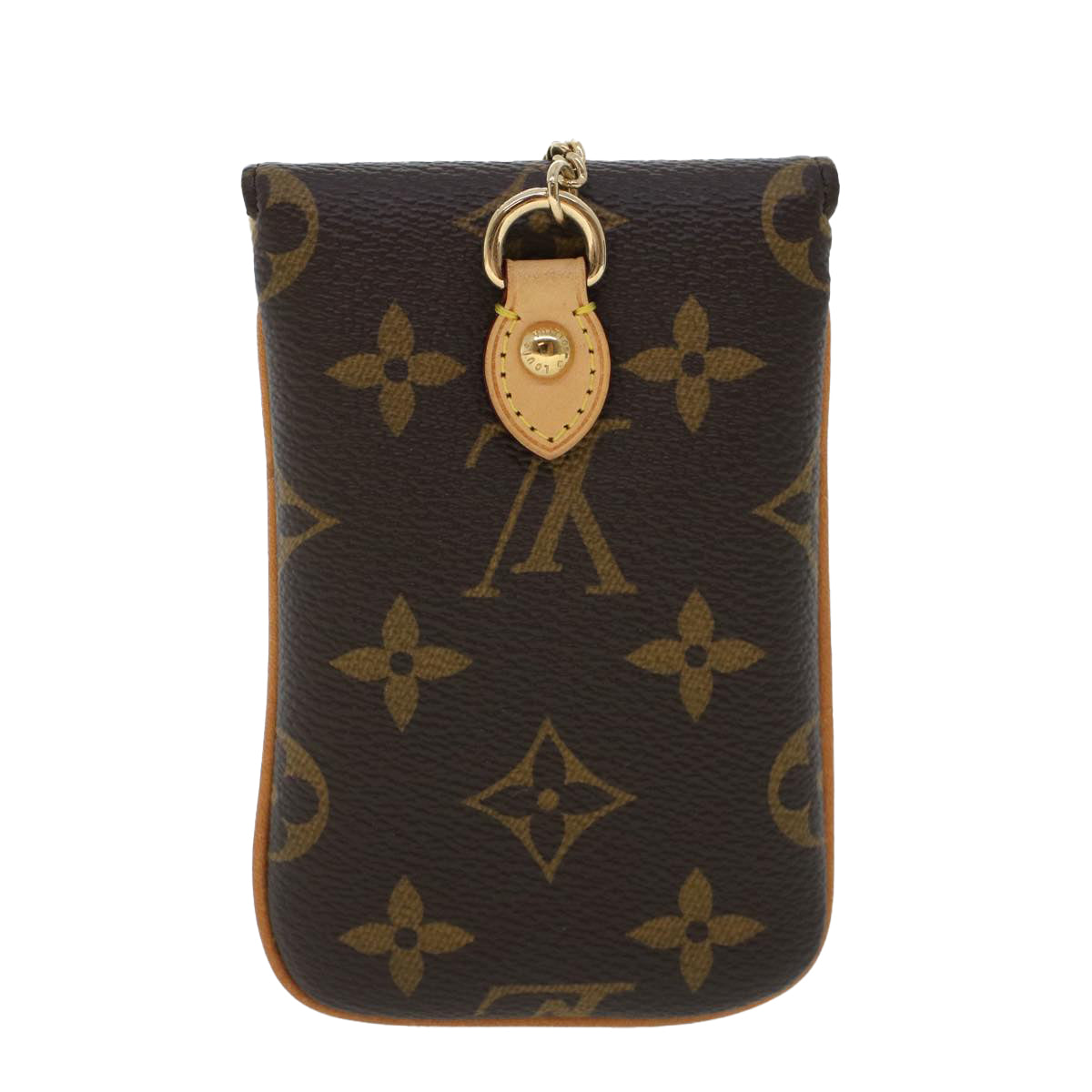 LOUIS VUITTON Monogram Etui Telephonne MM Cell Phone Case M66546 LV Auth th3708 - 0