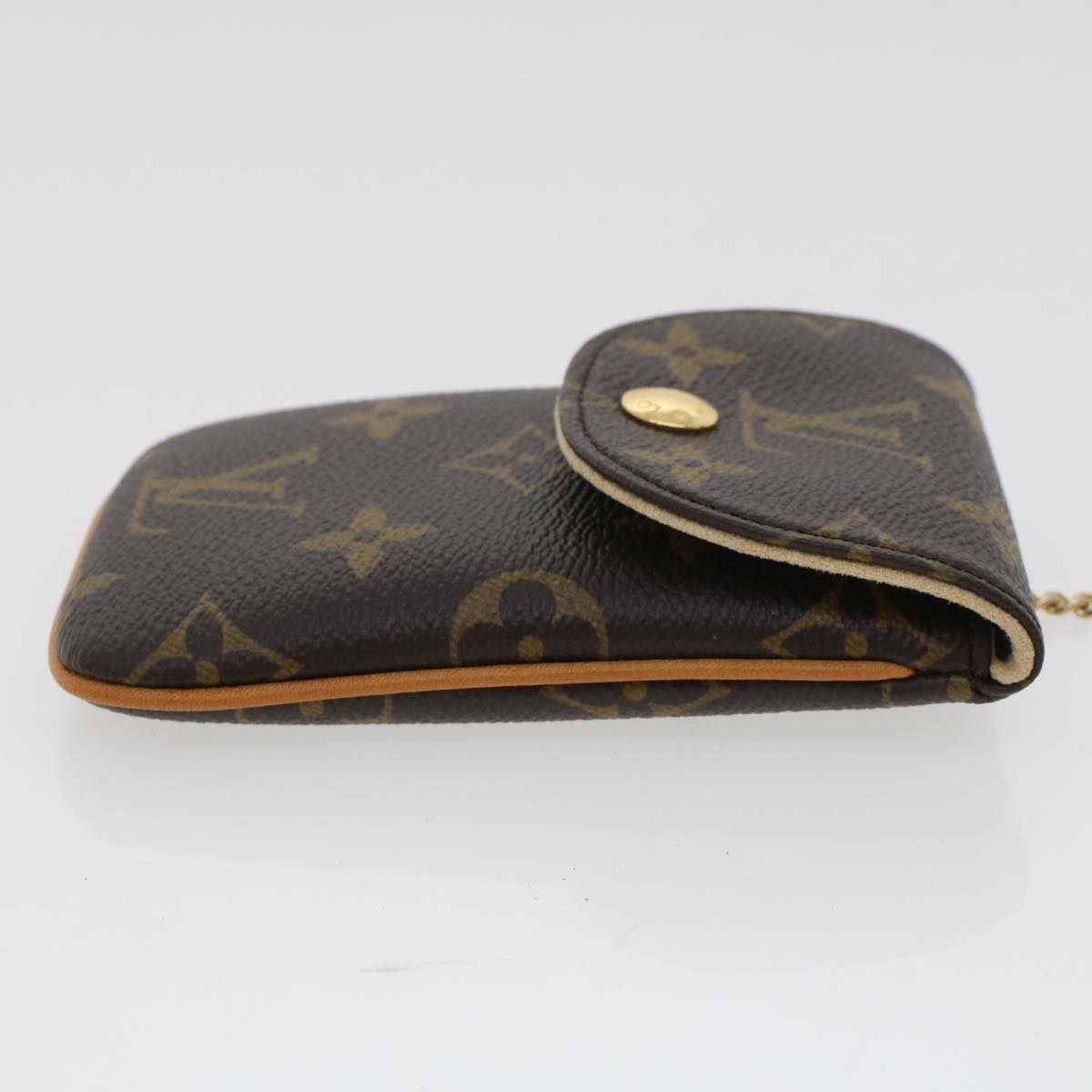 LOUIS VUITTON Monogram Etui Telephonne MM Cell Phone Case M66546 LV Auth th3708