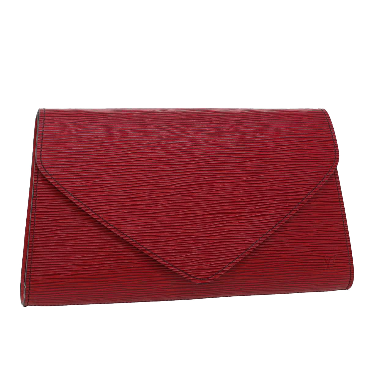 LOUIS VUITTON Epi Art Deco Clutch Bag Red M52637 LV Auth th3723