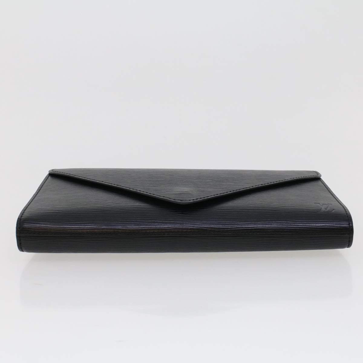 LOUIS VUITTON Epi Art Deco Clutch Bag Black M52632 LV Auth th3725