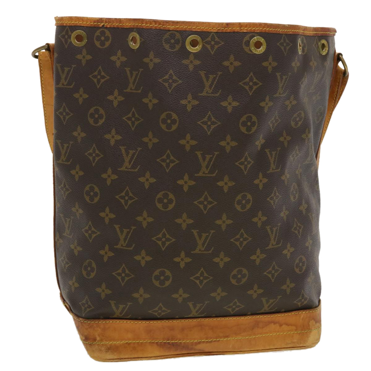 LOUIS VUITTON Monogram Noe Shoulder Bag M42224 LV Auth th3732