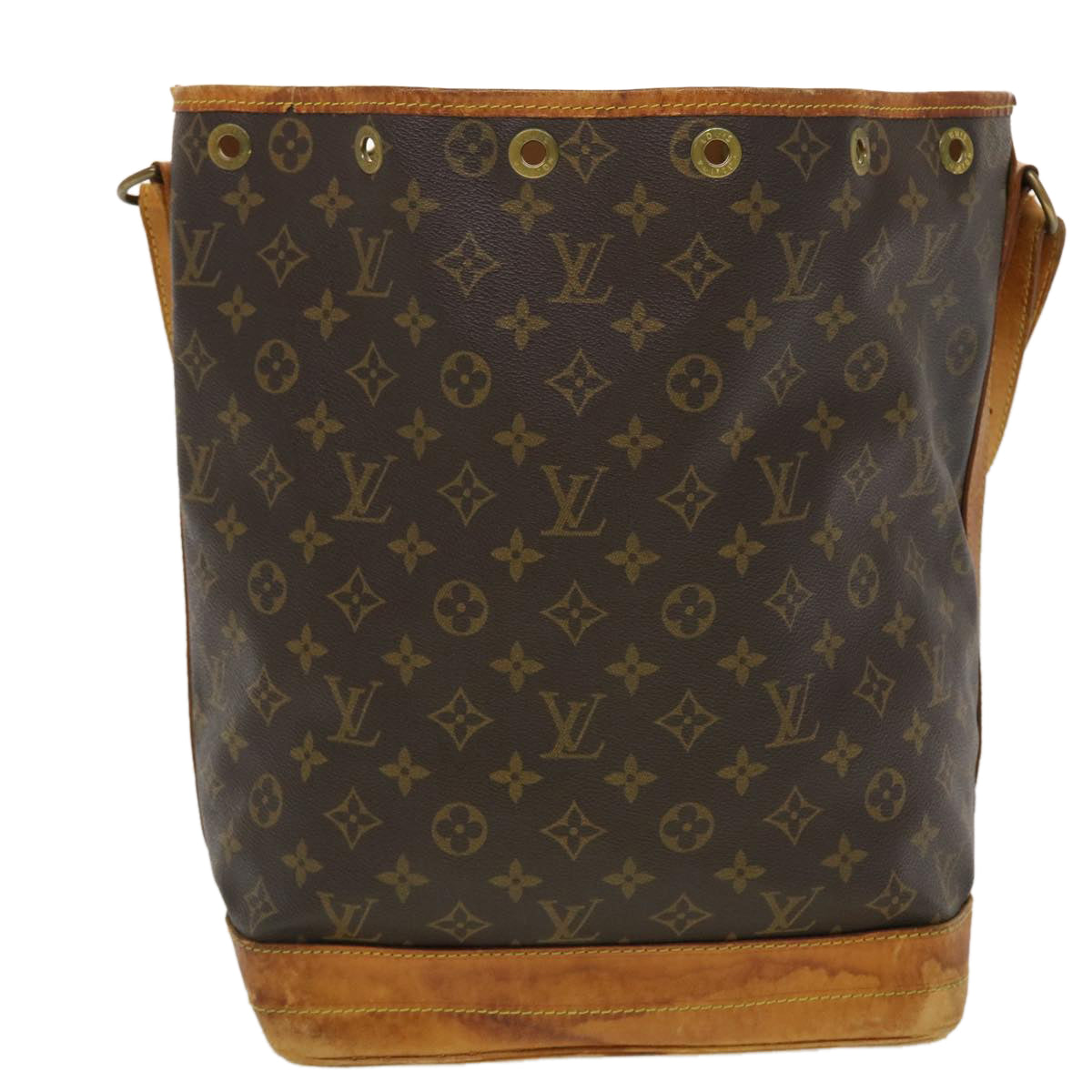 LOUIS VUITTON Monogram Noe Shoulder Bag M42224 LV Auth th3732