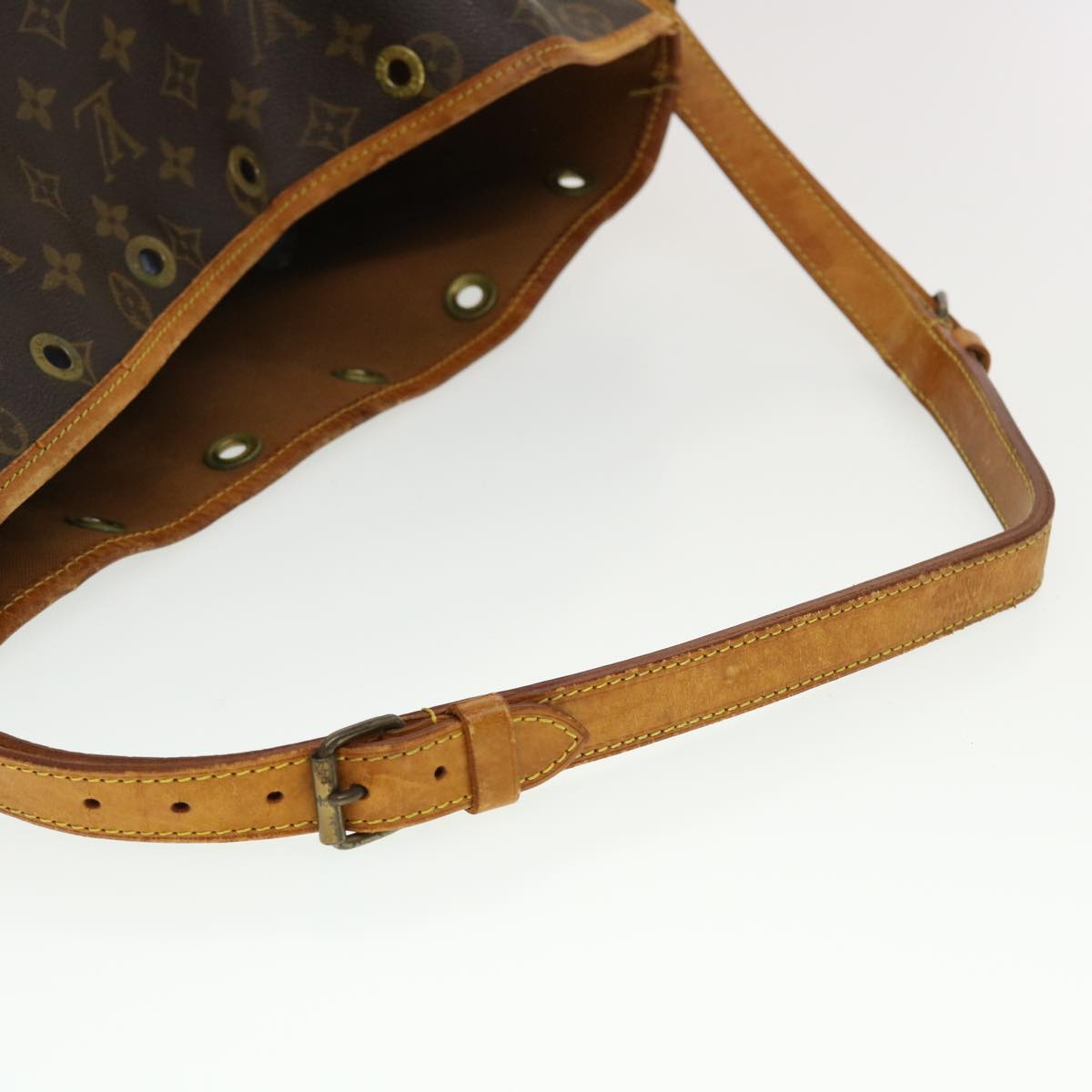 LOUIS VUITTON Monogram Noe Shoulder Bag M42224 LV Auth th3732