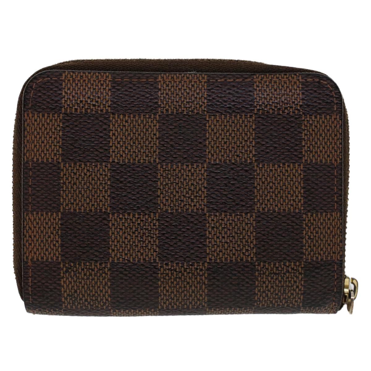 LOUIS VUITTON Damier Ebene Zippy Coin Purse N63070 LV Auth th3761 - 0