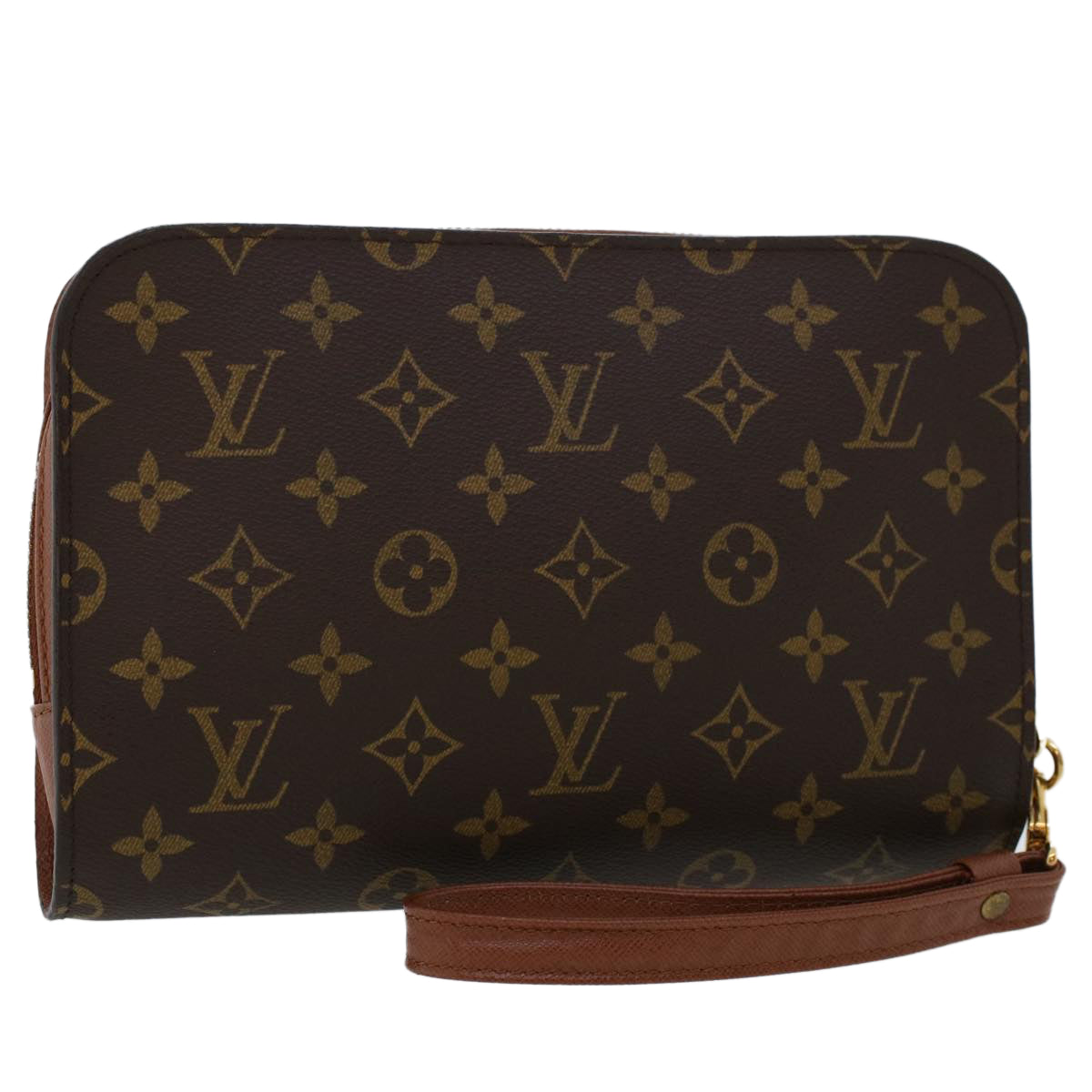 LOUIS VUITTON Monogram Orsay Clutch Bag M51790 LV Auth th3778