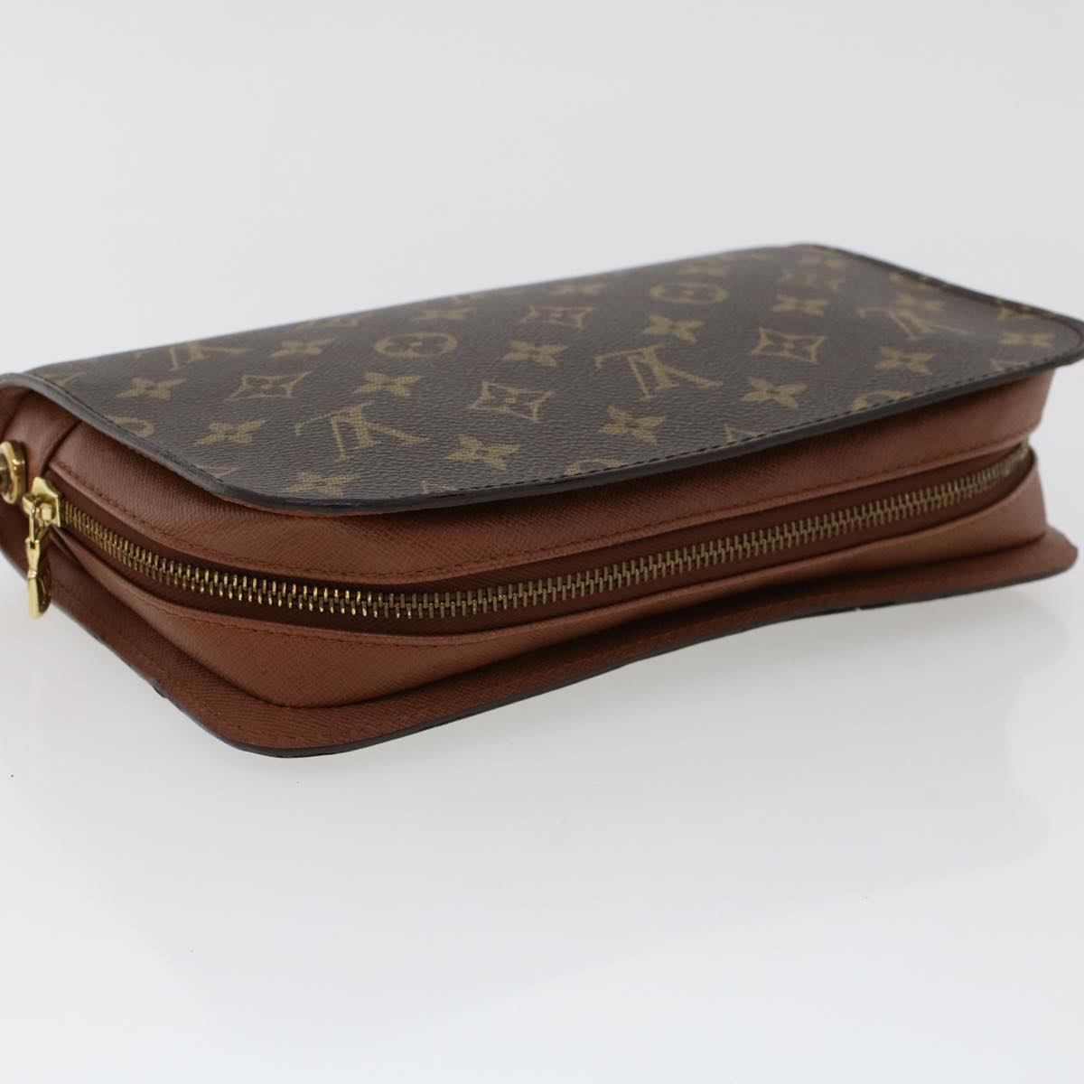 LOUIS VUITTON Monogram Orsay Clutch Bag M51790 LV Auth th3778