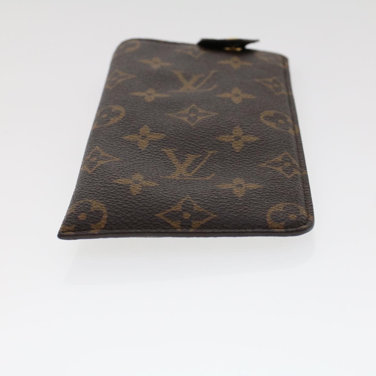 LOUIS VUITTON Monogram Etui Lunette MM Glasses Case M66544 LV Auth th3787