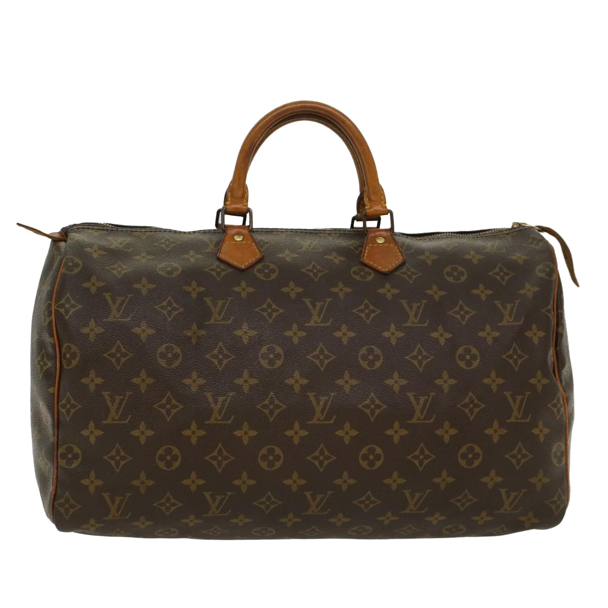 LOUIS VUITTON Monogram Speedy 40 Hand Bag M41522 LV Auth th3803