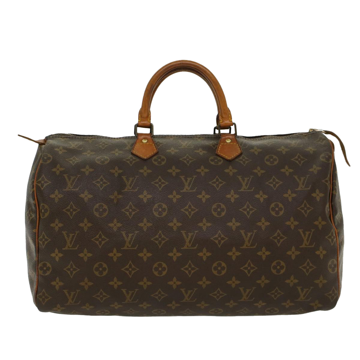 LOUIS VUITTON Monogram Speedy 40 Hand Bag M41522 LV Auth th3803