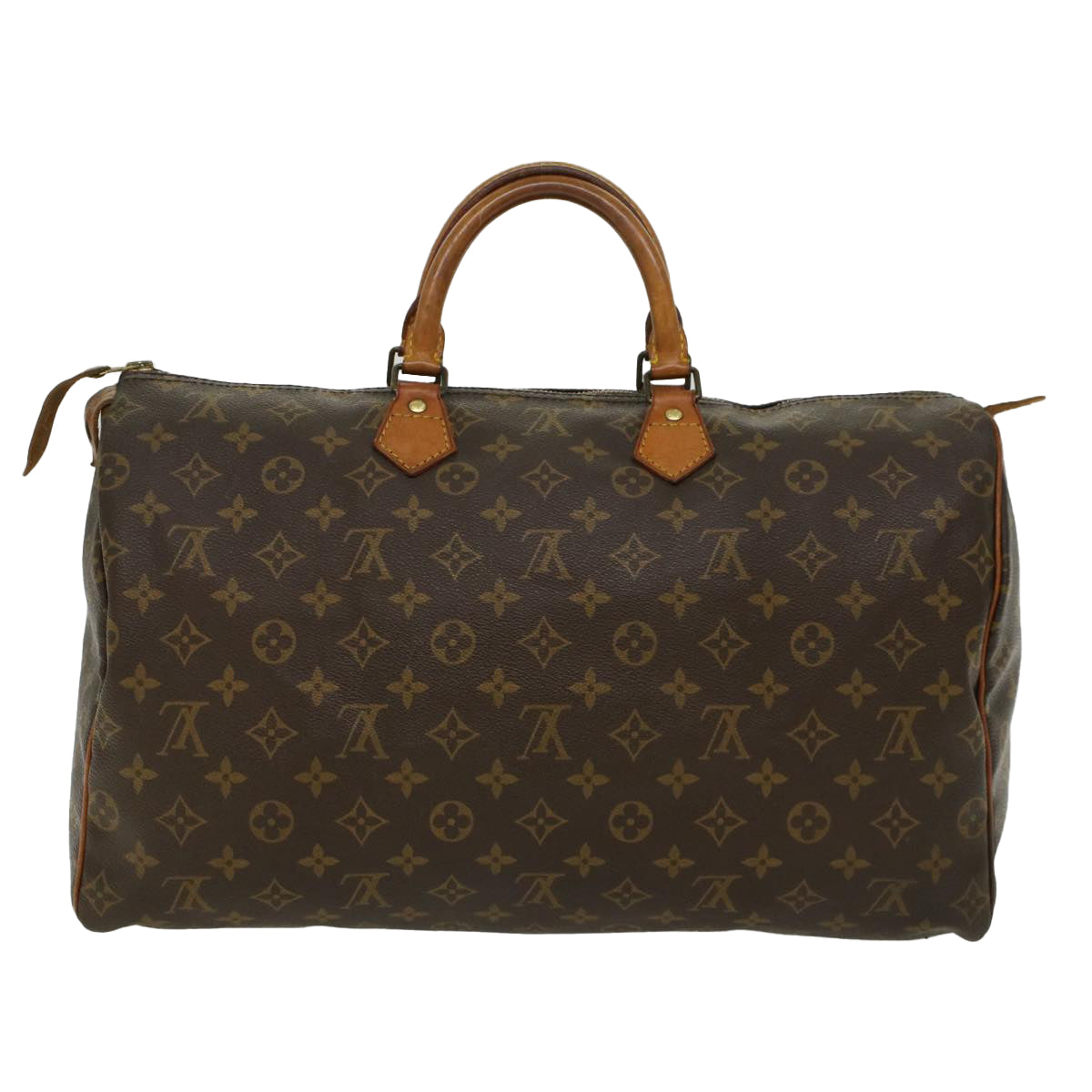 LOUIS VUITTON Monogram Speedy 40 Hand Bag M41522 LV Auth th3803