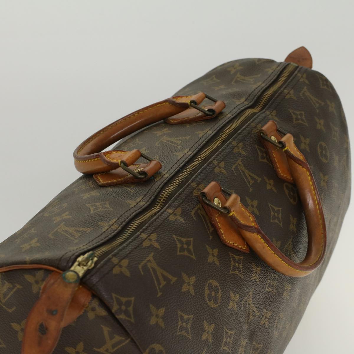 LOUIS VUITTON Monogram Speedy 40 Hand Bag M41522 LV Auth th3803