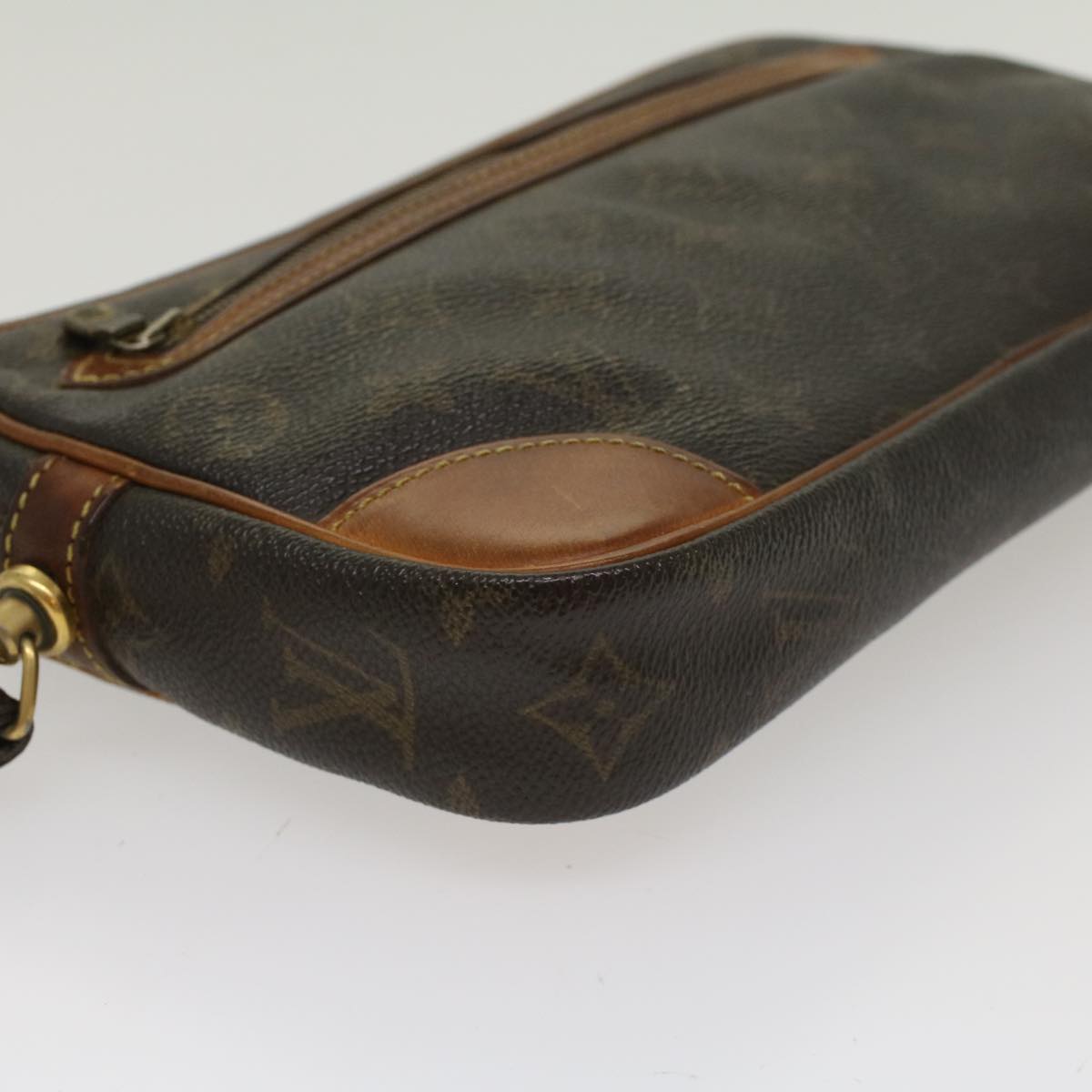 LOUIS VUITTON Monogram Marly Dragonne PM Clutch Bag M51827 LV Auth th3808