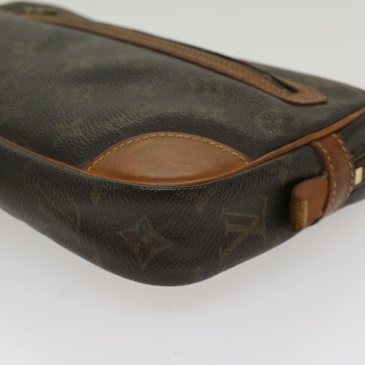 LOUIS VUITTON Monogram Marly Dragonne PM Clutch Bag M51827 LV Auth th3808