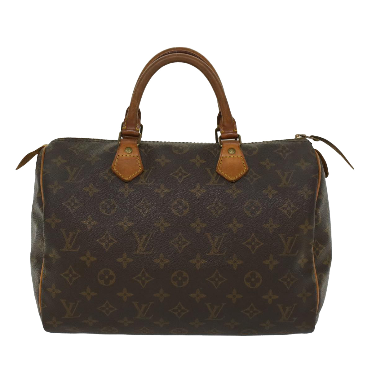 LOUIS VUITTON Monogram Speedy 30 Hand Bag M41526 LV Auth th3810