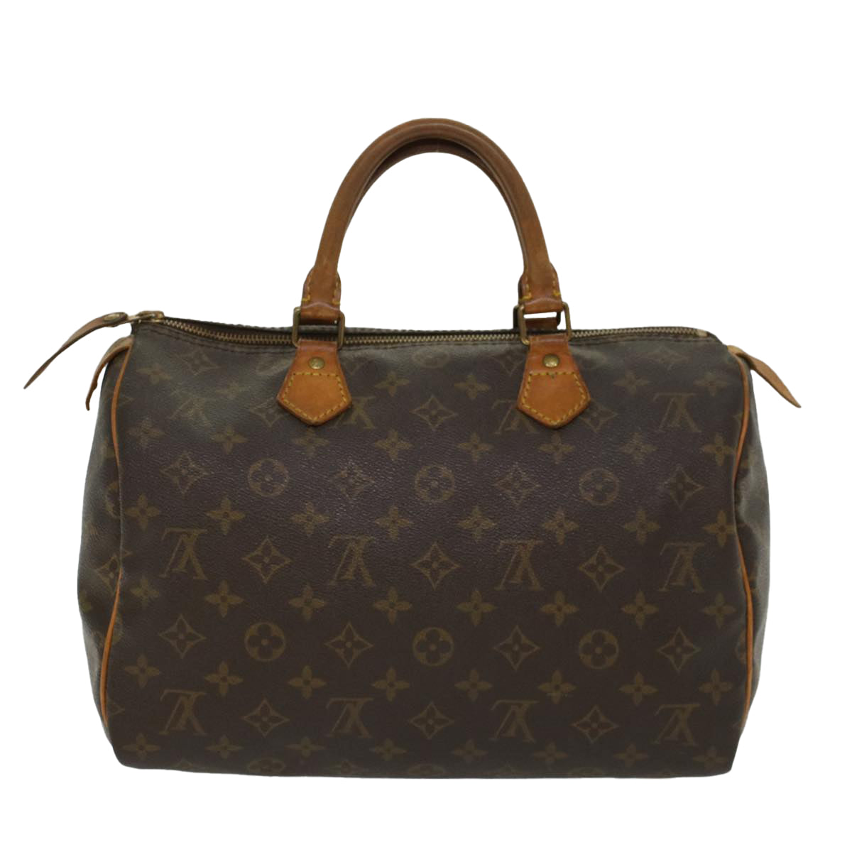 LOUIS VUITTON Monogram Speedy 30 Hand Bag M41526 LV Auth th3810 - 0