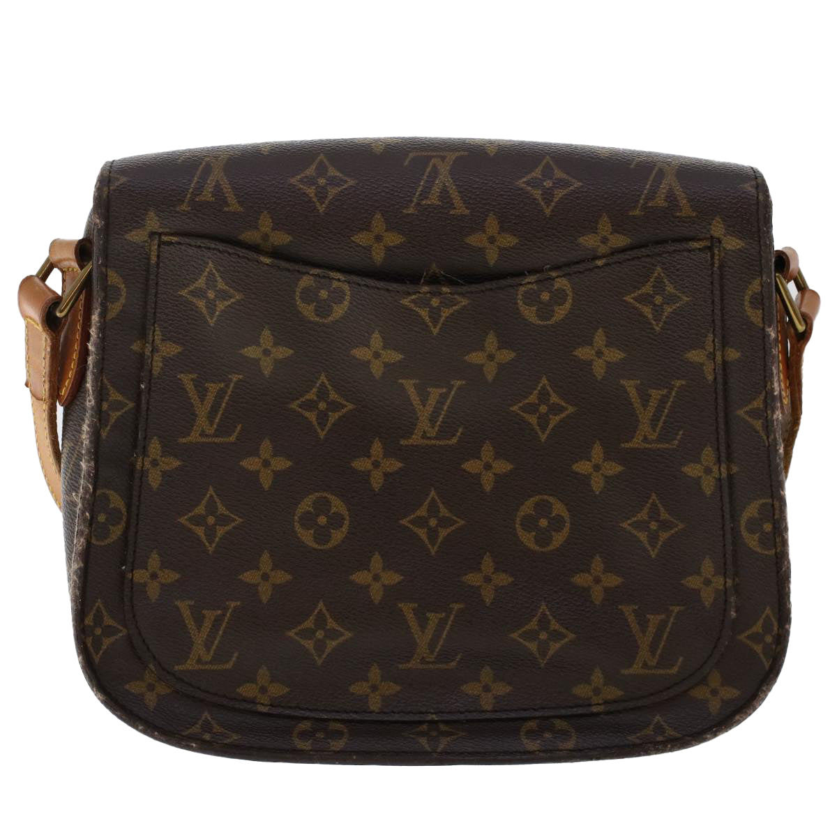 LOUIS VUITTON Monogram Saint Cloud GM Shoulder Bag M51242 LV Auth th3856 - 0