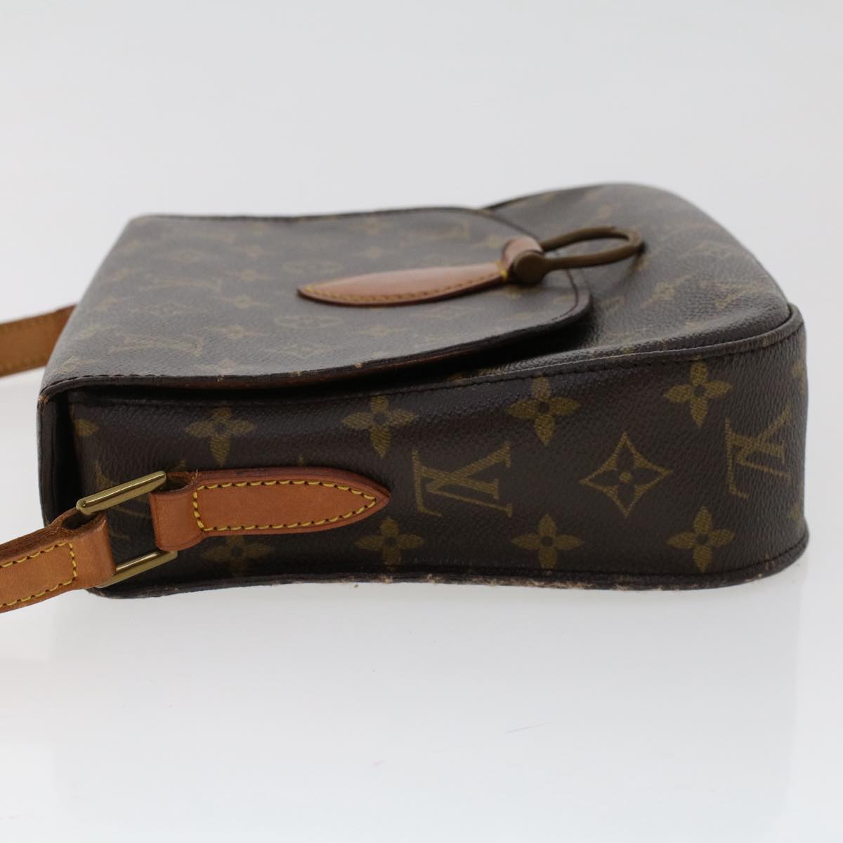 LOUIS VUITTON Monogram Saint Cloud GM Shoulder Bag M51242 LV Auth th3856