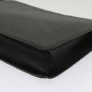 LOUIS VUITTON Epi Pochette Homme Clutch Bag Black M52522 LV Auth th3868-15
