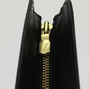 LOUIS VUITTON Epi Pochette Homme Clutch Bag Black M52522 LV Auth th3868-8