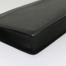 LOUIS VUITTON Epi Pochette Homme Clutch Bag Black M52522 LV Auth th3868-7