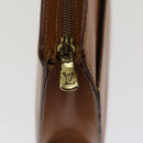 LOUIS VUITTON Epi Pochette Homme Clutch Bag Brown M52528 LV Auth th3897-8