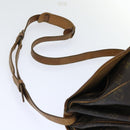 LOUIS VUITTON Monogram Saumur 35 Shoulder Bag M42254 LV Auth th3916-14