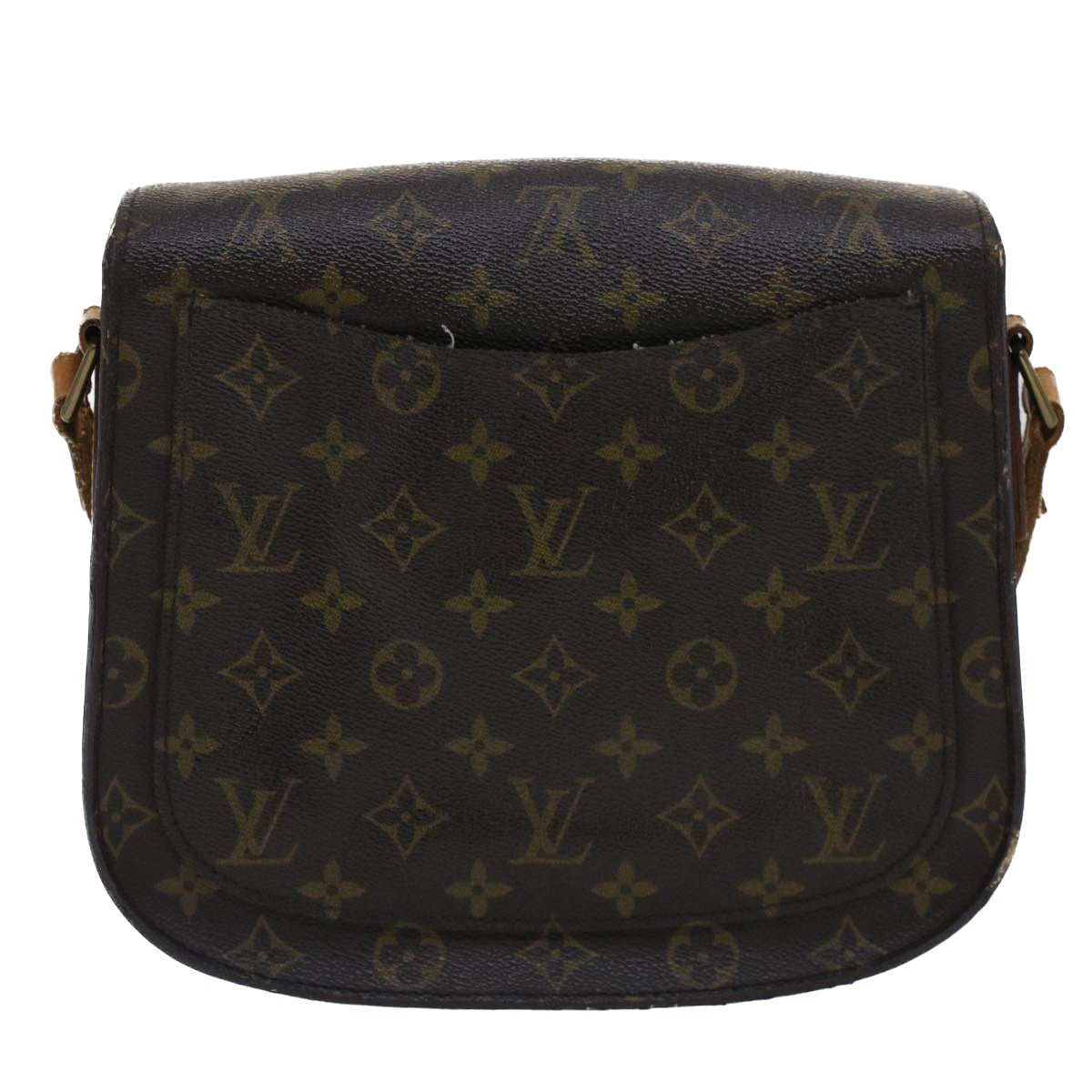 LOUIS VUITTON Monogram Saint Cloud GM Shoulder Bag M51242 LV Auth th3921