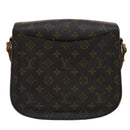 LOUIS VUITTON Monogram Saint Cloud GM Shoulder Bag M51242 LV Auth th3921-2