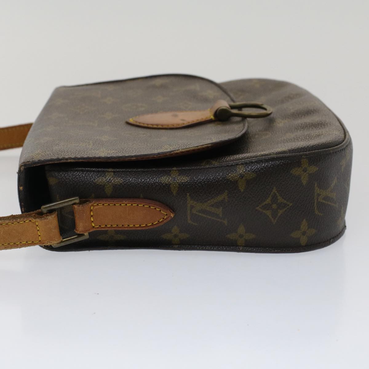 LOUIS VUITTON Monogram Saint Cloud GM Shoulder Bag M51242 LV Auth th3921