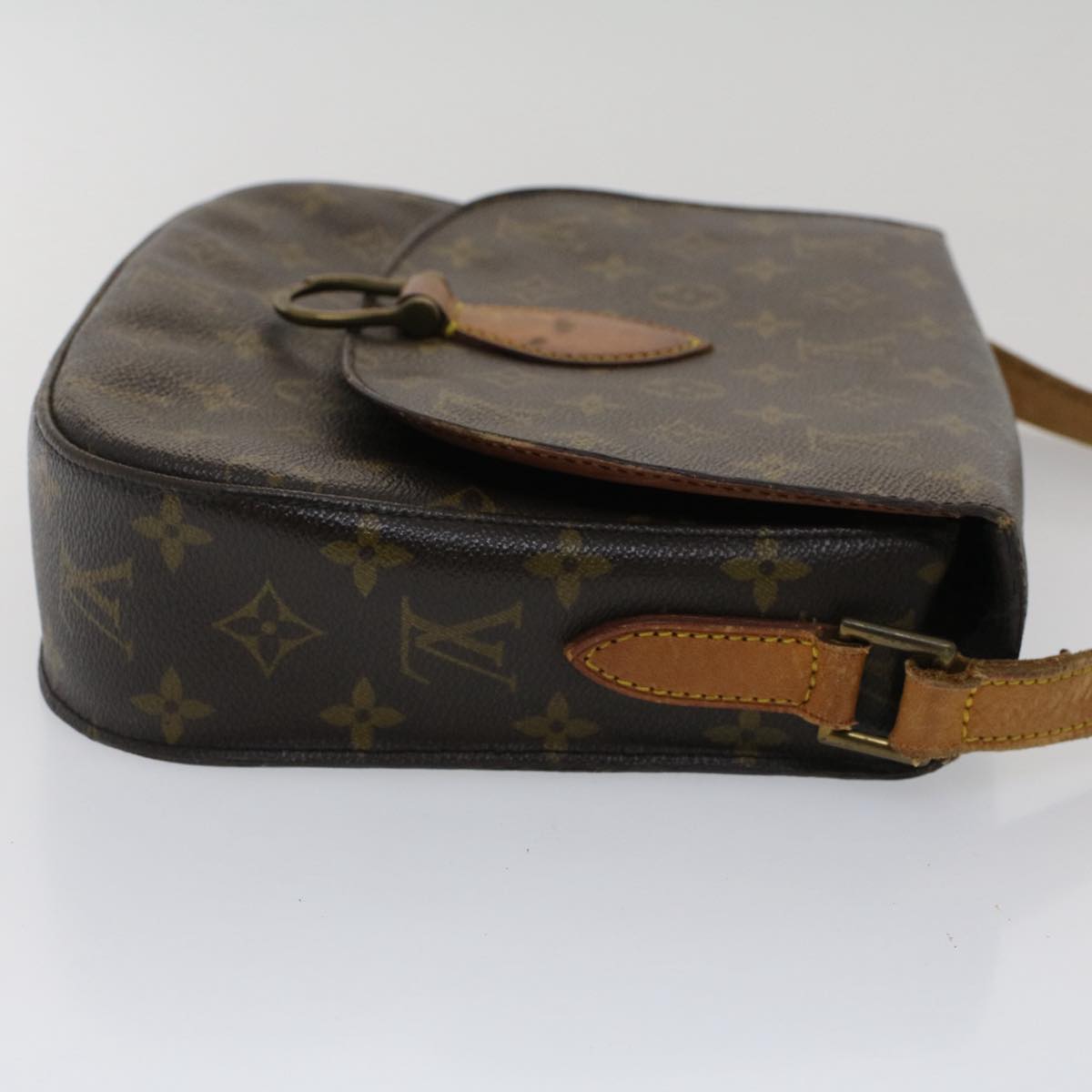 LOUIS VUITTON Monogram Saint Cloud GM Shoulder Bag M51242 LV Auth th3921