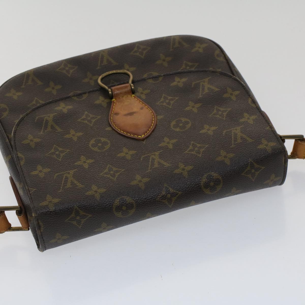 LOUIS VUITTON Monogram Saint Cloud GM Shoulder Bag M51242 LV Auth th3921