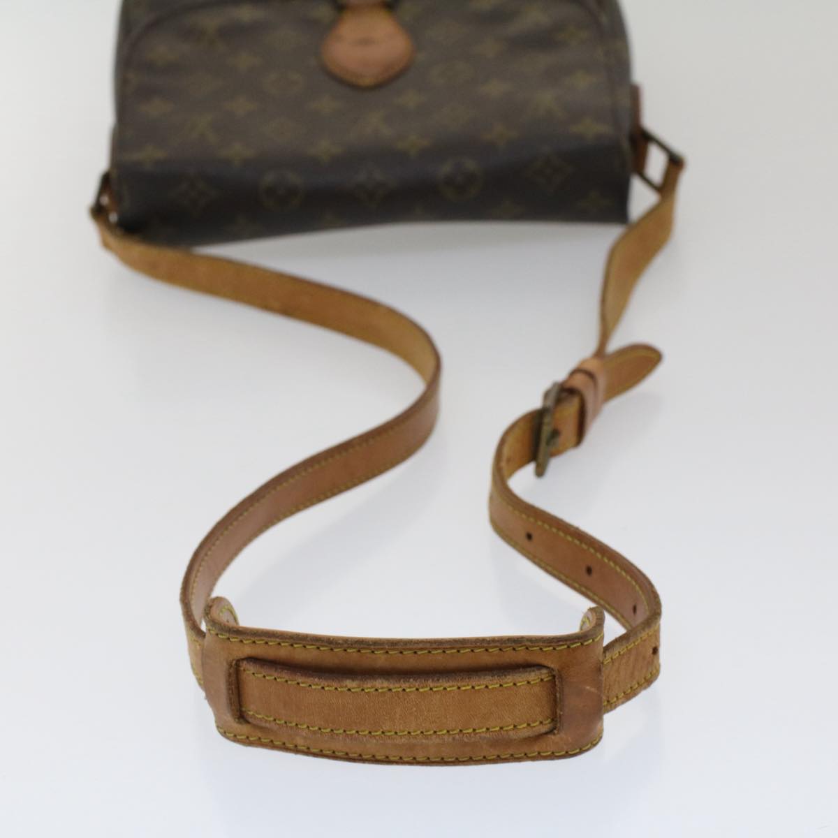 LOUIS VUITTON Monogram Saint Cloud GM Shoulder Bag M51242 LV Auth th3921